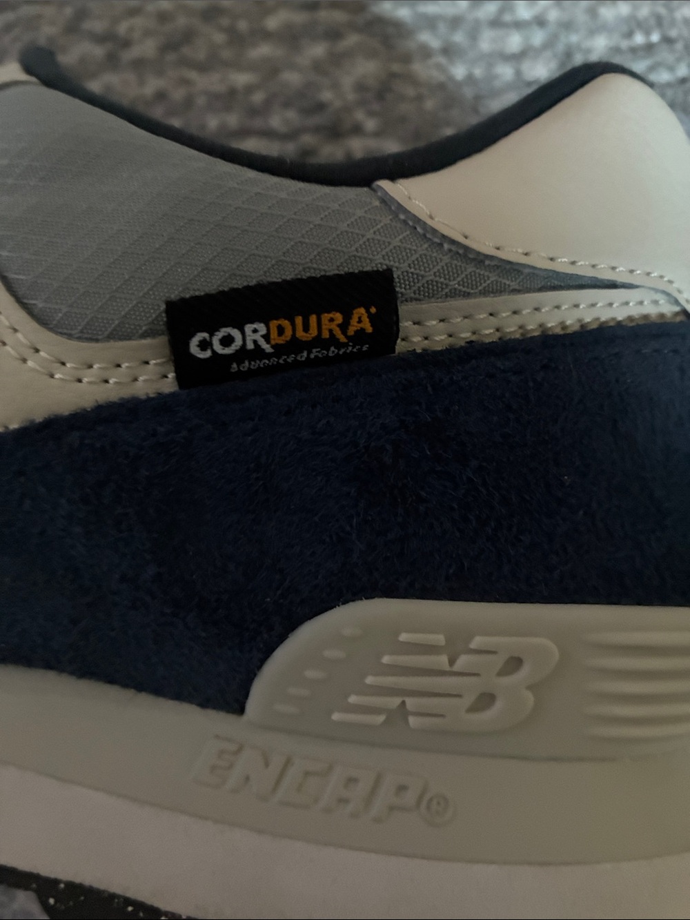 New Balance 574 Cordura Encap Navy/Gray. Size 11 Men’s, 12.5 Women’s - Picture 6 of 8